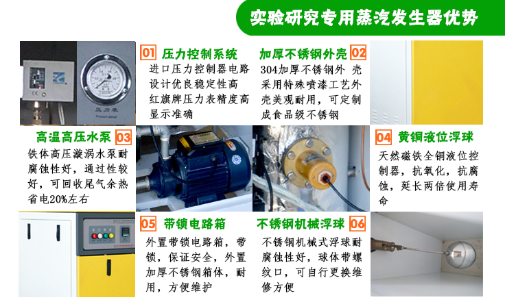 3-6-9kw實驗研究小型蒸汽發(fā)生器細節(jié)