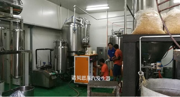 化工企業(yè)利用電加熱蒸汽發(fā)生器進(jìn)行生物發(fā)酵化工提純